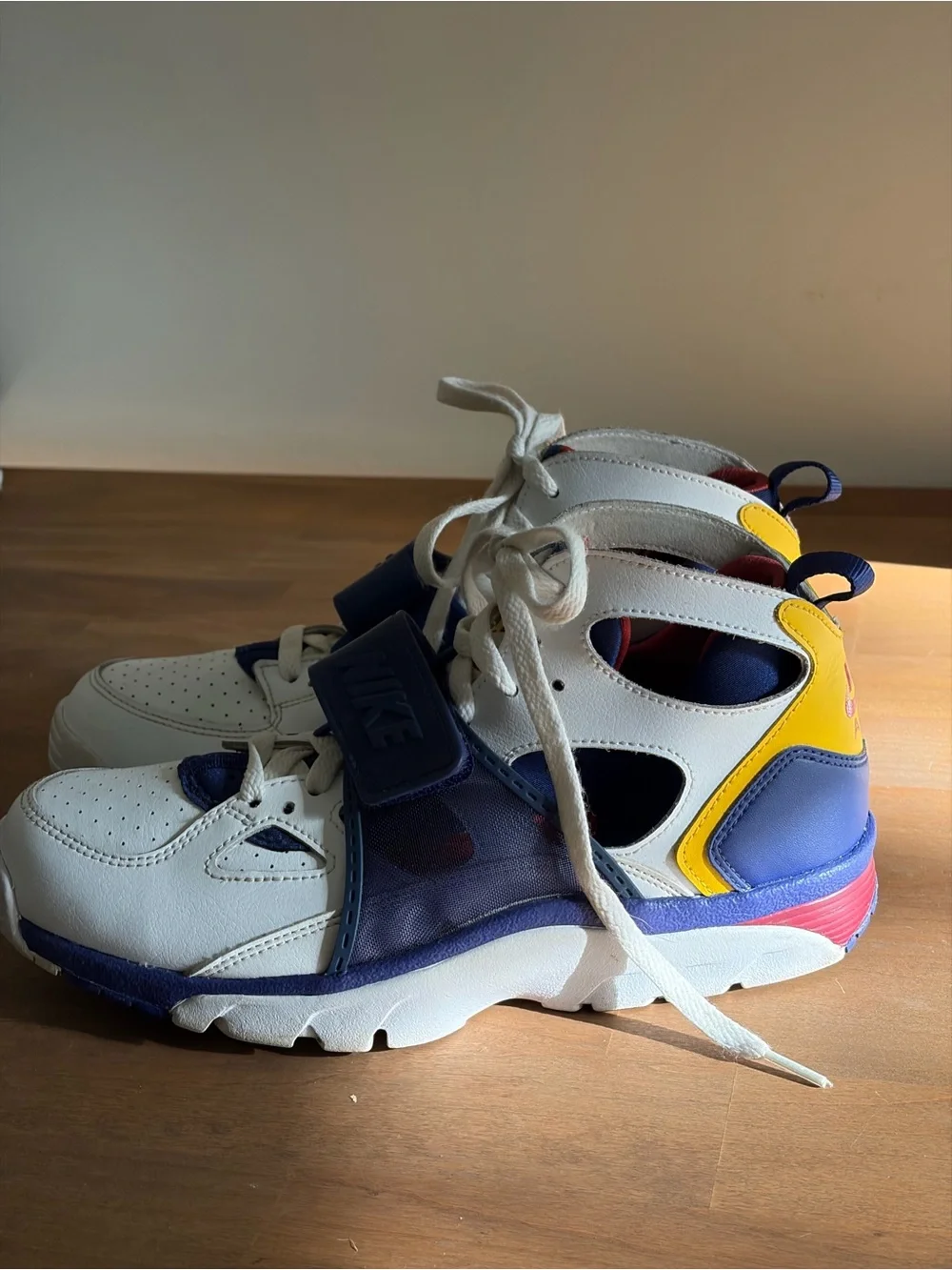 Nike Air Trainer Huarache Retro OG Regency Purple Amarillo White - Size 8
